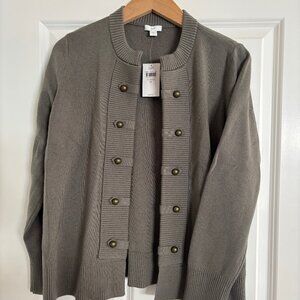 J Jill Sweater Jacket - New with Tags